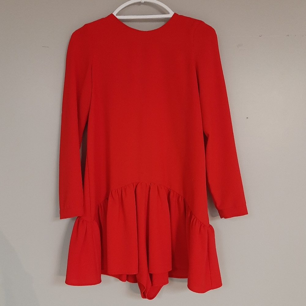 Zara ruffle romper